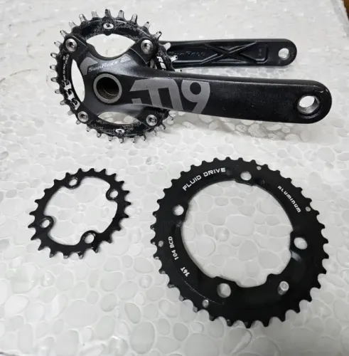 Pedivela/movimento Central/coroas Sunrace Narrow Wide