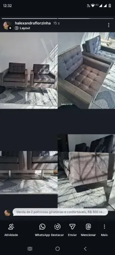 Poltronas giratórias