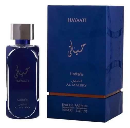 Perfume Hayaati Al Maleky Eau De Parfum 100ml Lattafa 100ml