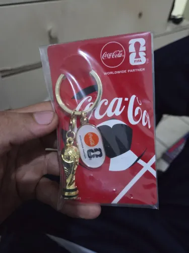 Chaveiro Edição Limitada Coca-Cola Copa 26