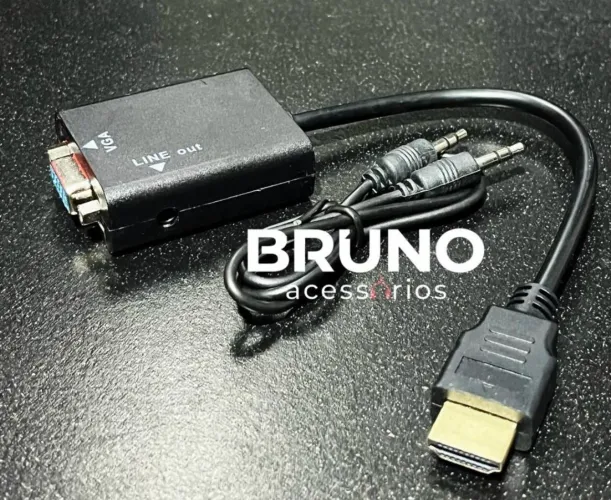 Comversor HDMI para VGA