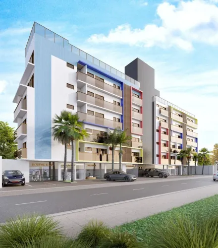 Flat com 1 dormitório à venda, 22 m² por R$ 411.300,00 - Manaíra - João Pessoa/PB