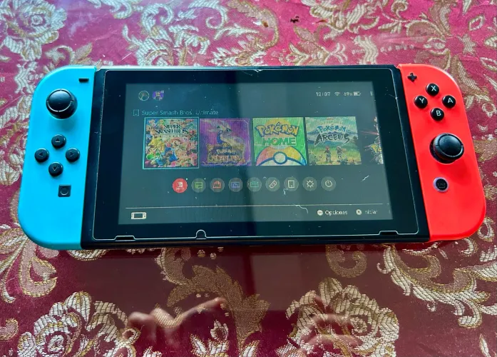 Nintendo switch usada