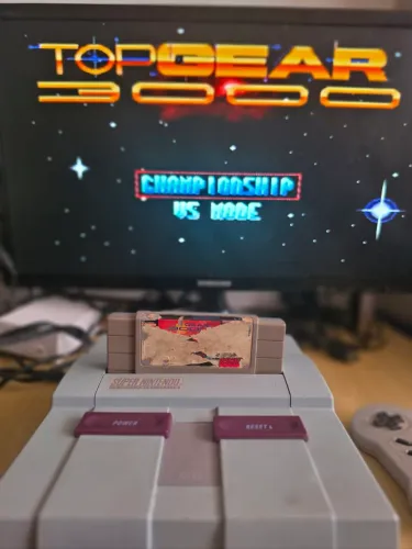 Top Gear 3000 Original Super Nintendo