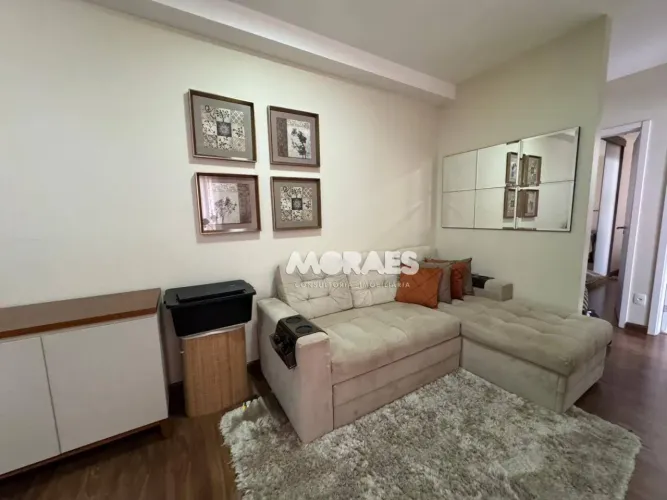 Apartamento Mobiliado com 2 quartos, 1 suíte, 1 vaga à venda, 64 m² por R$ 445.000 - Condo