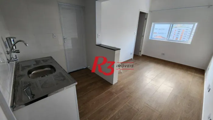 Studio à venda, 39 m² por R$ 395.000,00 - Gonzaga - Santos/SP