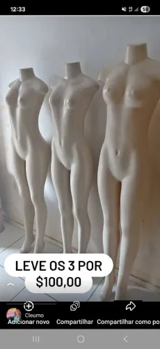 vendo maniquens em bom estado