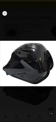 TANQUE NXR150 09/ PRETO ORIGINAL HONDA SEM USO