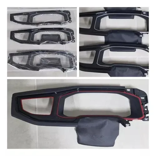 Moldura Painel Original Vw Polo Virtus e Nivus Novo Couro