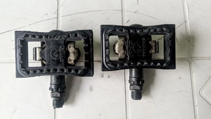 Pedal Shimano clip MTB com plataforma