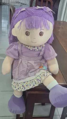 Boneca grande de pano