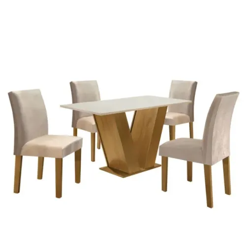 Mesa De Jantar Para 4 Pessoas