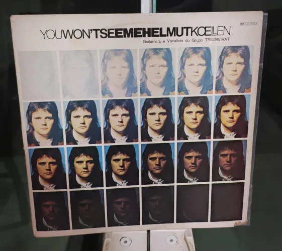 Helmut Koellen- You won't see me Vinil Triumvirat<br>150 R$<br>VG+