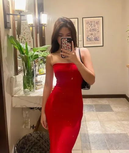 Vestido Vermelho Midi
