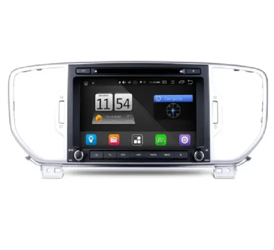 Central Multimídia Sportage 2016 a 2018 Nova na cx DVD Gps TV Full HD Android