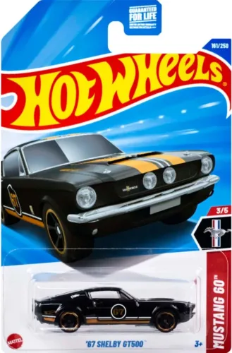Miniatura Hot Whells no Blister - 67 Shelby Gt500 - Mustang