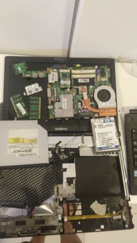 Carcaça de notebook Intelbras 