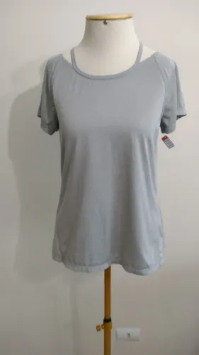 Blusa M cinza zella