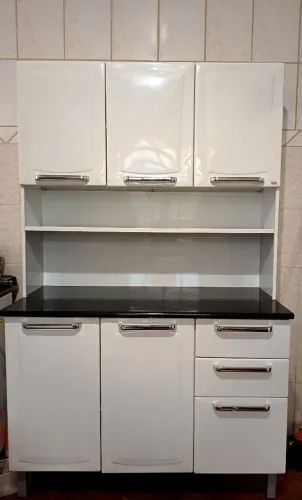 Kit de cozinha (armário) Itatiaia 6 portas / 2 gavetas (aço)