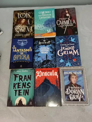 Kit de livros góticos