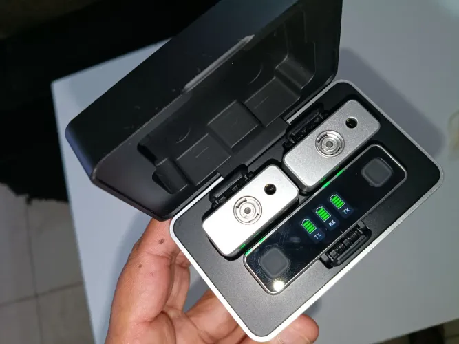 Microfone lapela sem fio Ulanzi