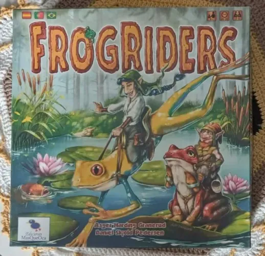 Jogo de Tabuleiro Frogriders