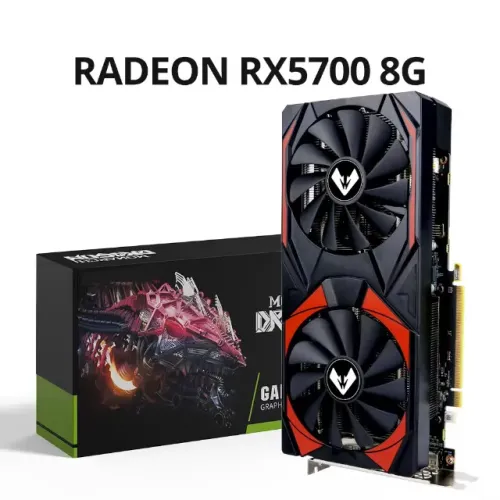 Placa De Vídeo Soyo Radeon RX 5700. 8 GB, DDR6, 256 bits, Nova, Lacrada