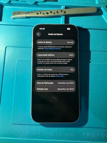 iPhone 15 Rosa 128GB | Estado de Novo | Único Dono | Saúde da Bateria 84%