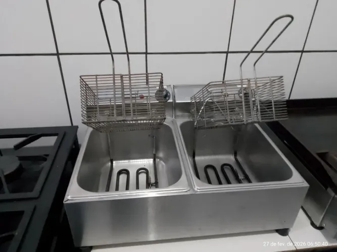 Chapa e fritadeira
