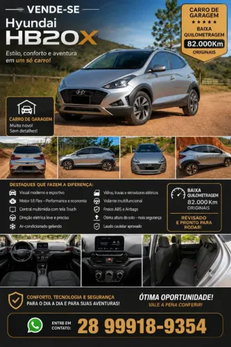 Hyundai HB20X Evolution 1.6 Flex 16V AUT 2022