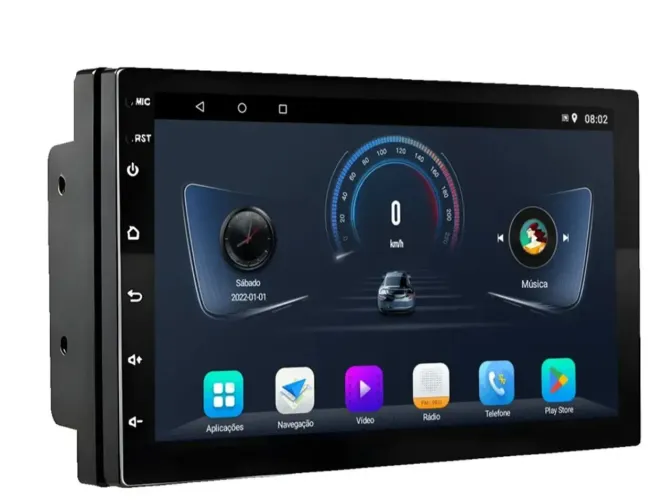 Central Multimídia Android 7 Polegadas Carplay Android Auto 