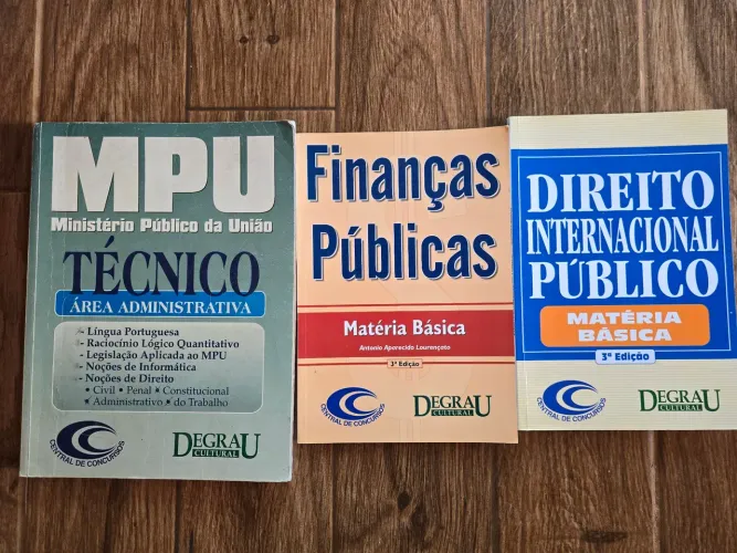 Apostilas Central Concursos Área admin. MPU, Finanças Públicas, Direito Internacional