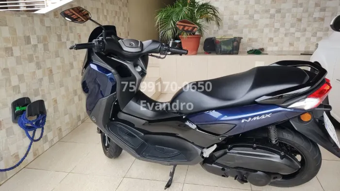 Moto scooter Nmax Yamaha 2022 - Azul - Excelente Conservação 