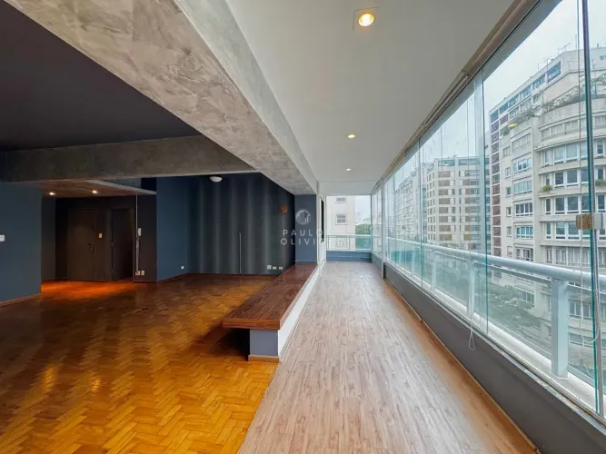 Rua Maranhão Living com terraço em toda extenção, 2 dorm, gar, Artacho Jurado, pronto para