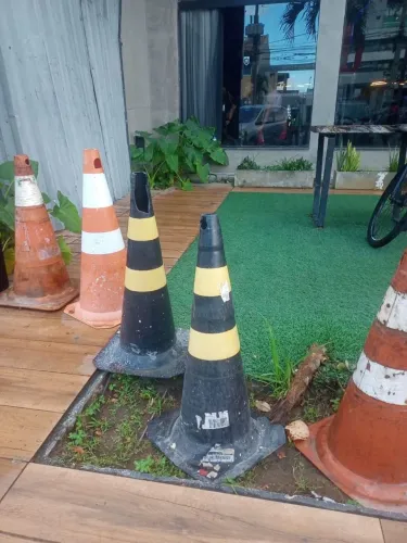 Cones de Sinalização