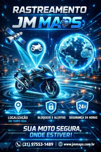 Rastreador para Motocicleta R$250,00 com aplicativo Instalado