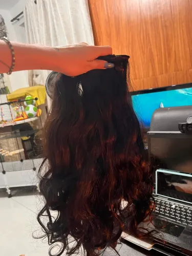 Mega hair 50 cm Brasileiro ondulado 