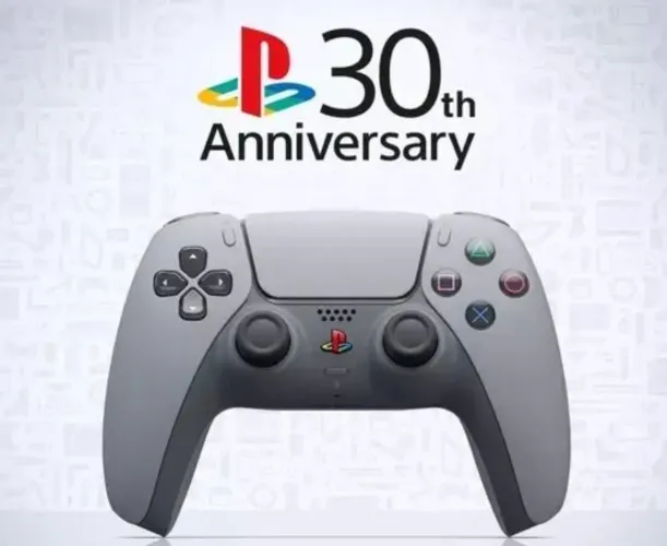 Controle DualSense - Edição Comemorativa 30 Anos PlayStation | Novo de fábrica