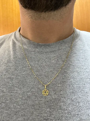 Corrente ouro 18 k. 3,1g. 60cm