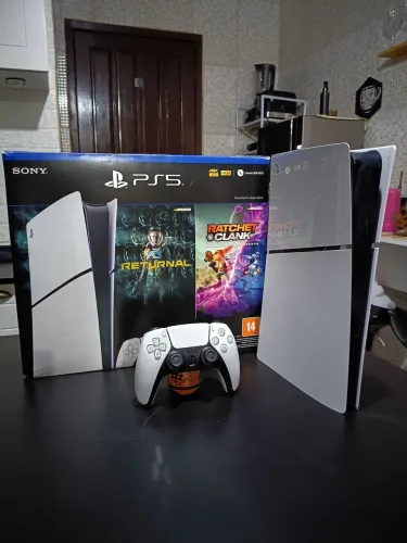PS5 Slim 1TB com Jogos | Até 12x