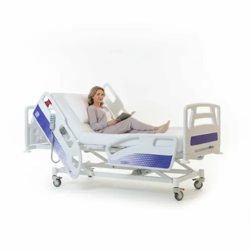 Cama hospitalar Luxo + colchão