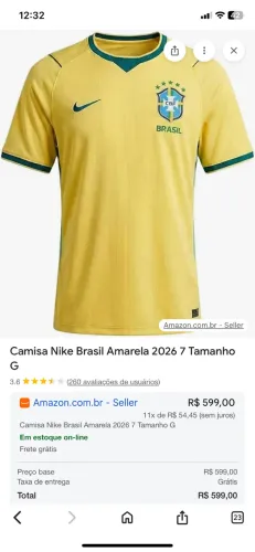 Vendo uma camisa