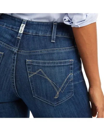 ARIAT Calça jeans feminina R.e.a.l. Perfect Rise Abby Straight