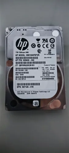 HD SAS 2.5" 1TB Seagate/HPE ST *SS