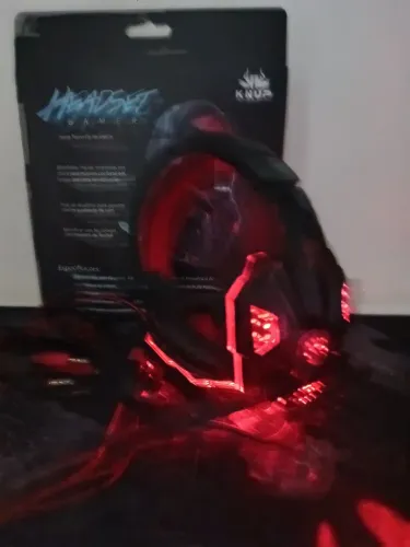 Headset gamer com LED para games, PCs, Notebooks e celular / PREÇO IMPERDÍVEL 