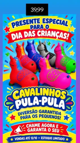 Cavalinhos infantis
