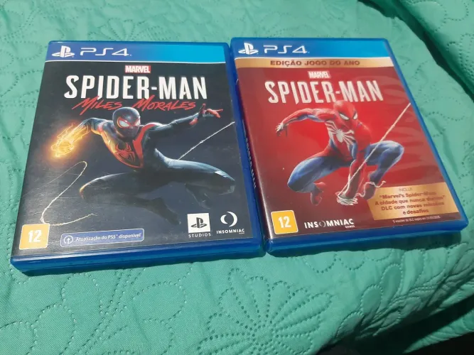 Jogos spider man PS4