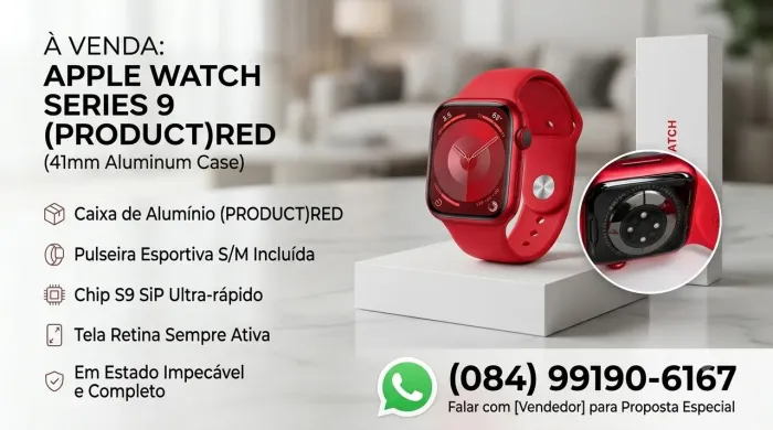 APPLE WATCH SERIES 9 41 MM PRODUCT(RED) GPS