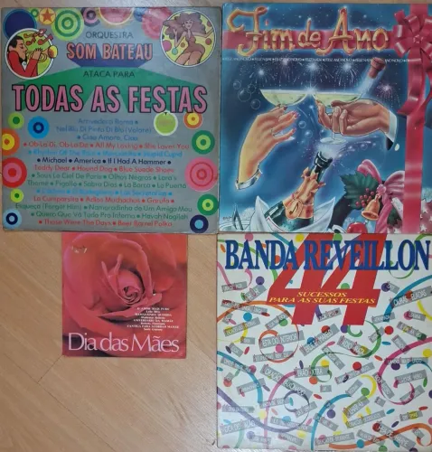 Discos de Vinil Festivos e Temáticos