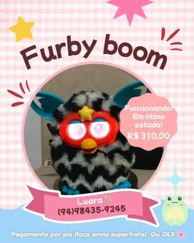 Furby Boom Zig-zag (funcionando)